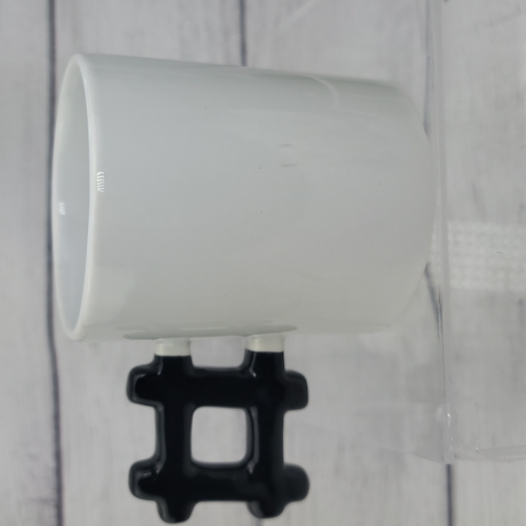 Kikkerland Hashtag White Ceramic Coffee Mug - Picture 11 of 13